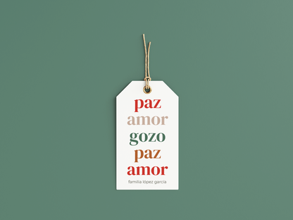 paz, amor & gozo (10 uds)